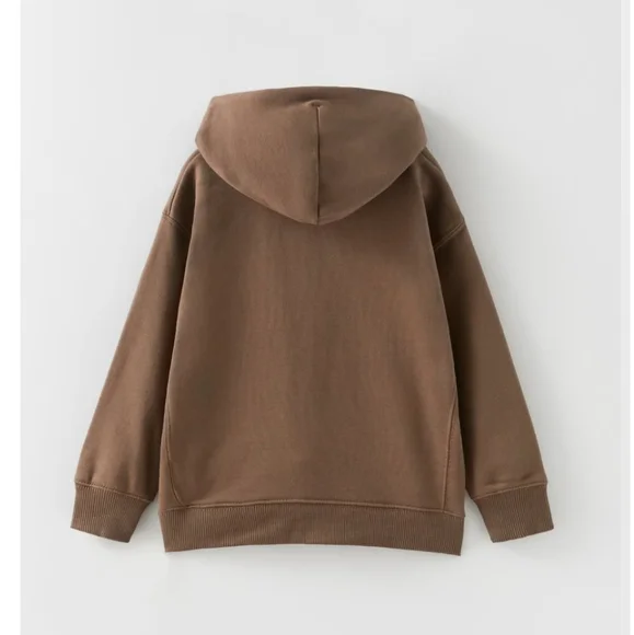 ZARA KIDS EMBROIDERED HOODIE SIZE 7 YEARS - Picture 2 of 3